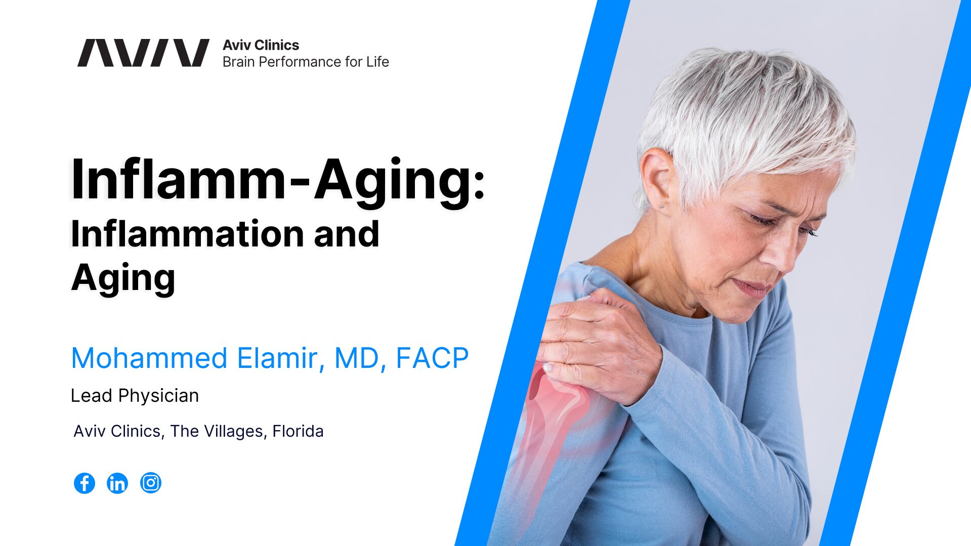 Inflamm-Aging: Inflammation and Aging with Dr. Mohammed Elamir